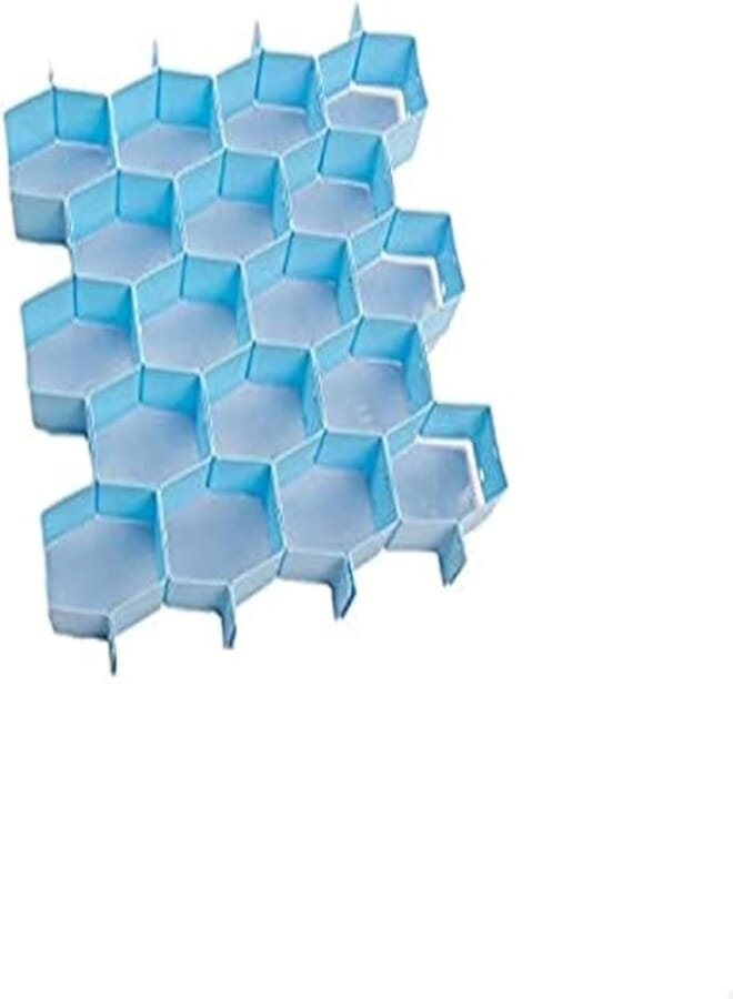 Classic Plastic Drawer Organizer - Blue